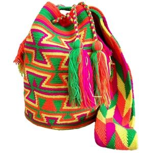 NWT HANDMADE WAYUU HANDBAG BOHEMIAN TOTE CROSSBODY